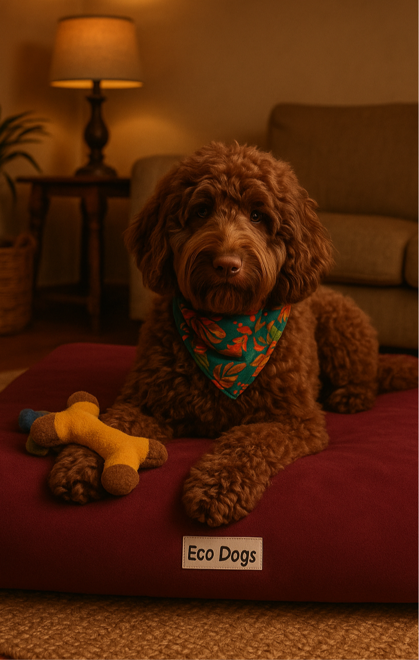 Large Orthopedic Dog Bed No Cushions - Eco Friendly & Non-Toxic