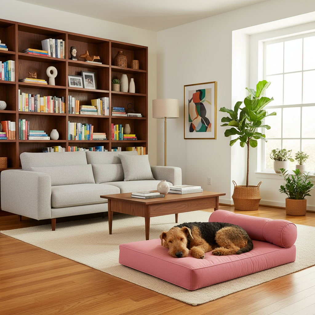 Large Orthopedic Dog Bed No Cushions - Eco Friendly & Non-Toxic