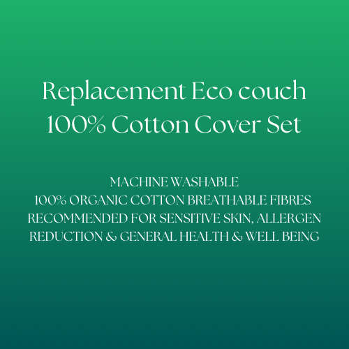 Eco Dog Bed Cover Sets - 100% Raw Cotton Fibre - Washable & Made to Last