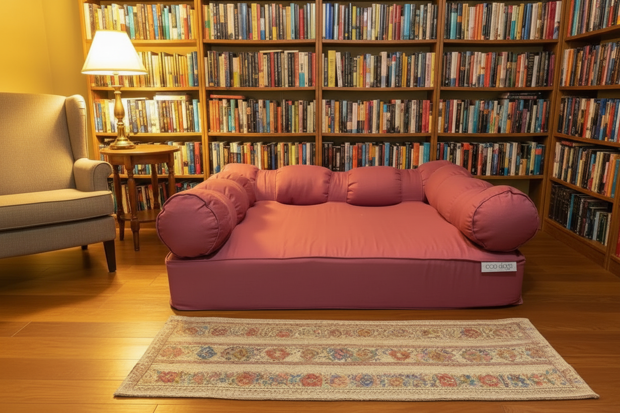 Eco Dog Bed Cover Sets - 100% Raw Cotton Fibre - Washable & Made to Last