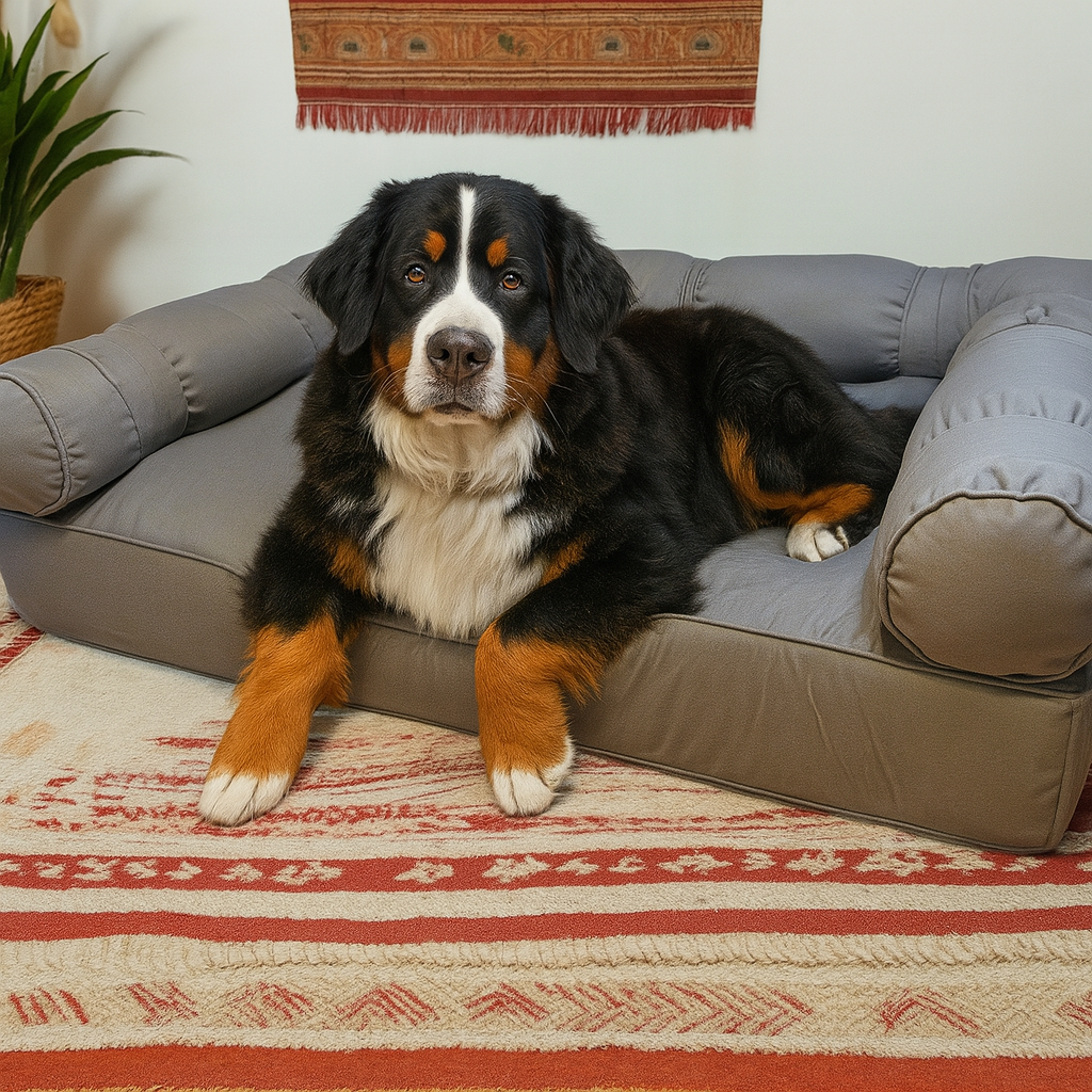Eco Dog Bed Cover Sets - 100% Raw Cotton Fibre - Washable & Made to Last