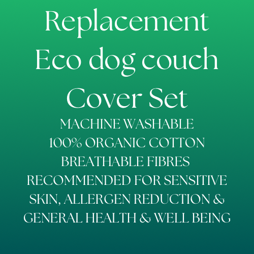 Replacement Eco dog couch cover- LARGE with three bolster cushions