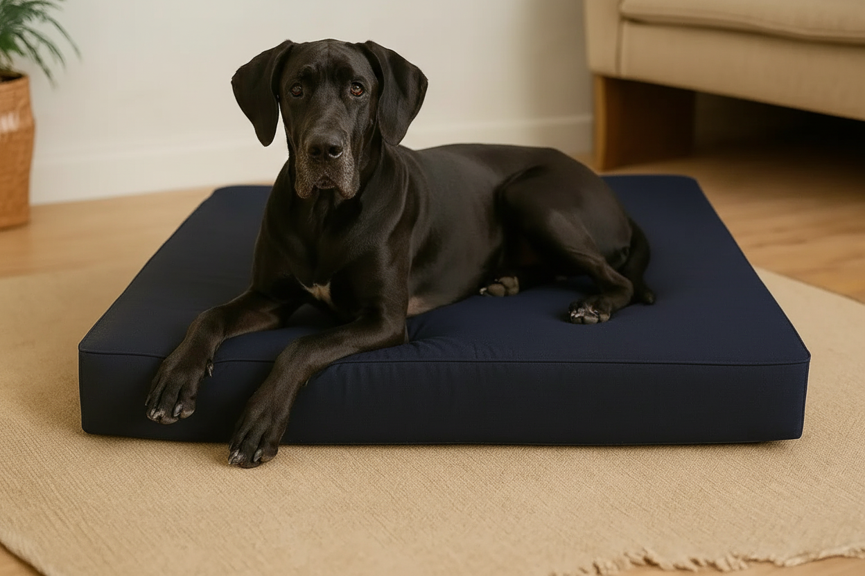 XLarge Orthopedic Dog Bed NO Bolsters - Eco Friendly & Non-Toxic