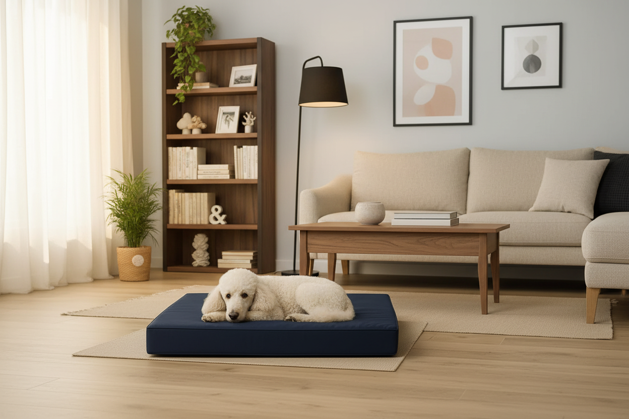 Large Orthopedic Dog Bed No Cushions - Eco Friendly & Non-Toxic