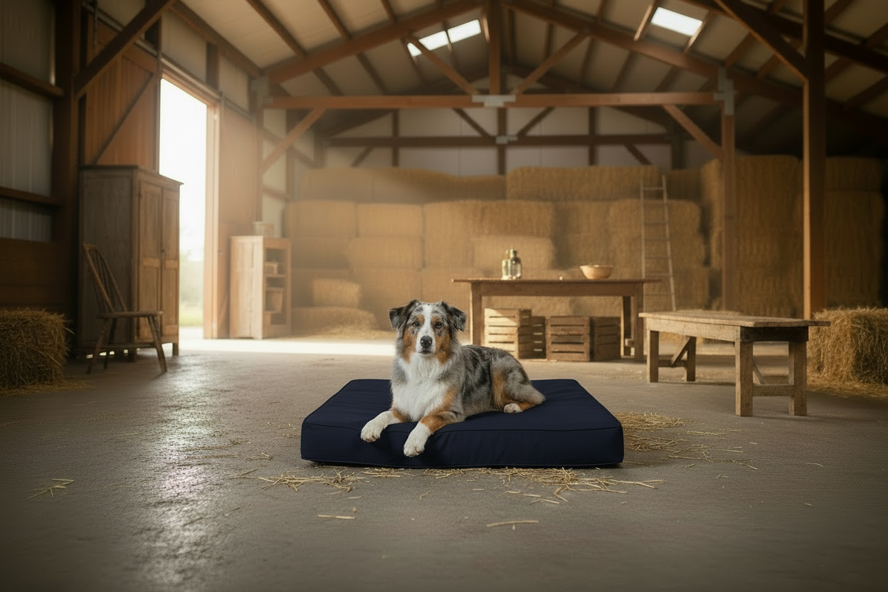Large Orthopedic Dog Bed No Cushions - Eco Friendly & Non-Toxic