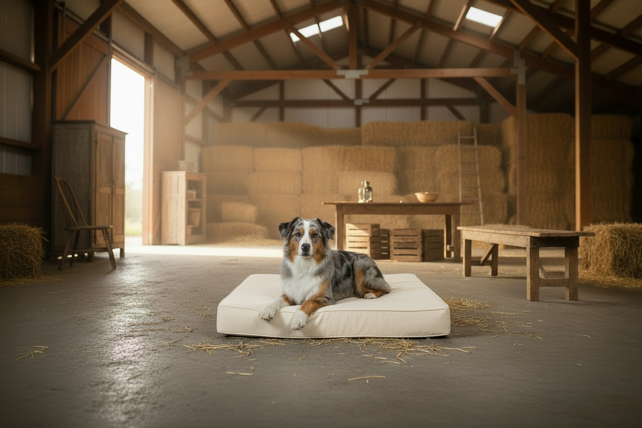 Large Orthopedic Dog Bed No Cushions - Eco Friendly & Non-Toxic
