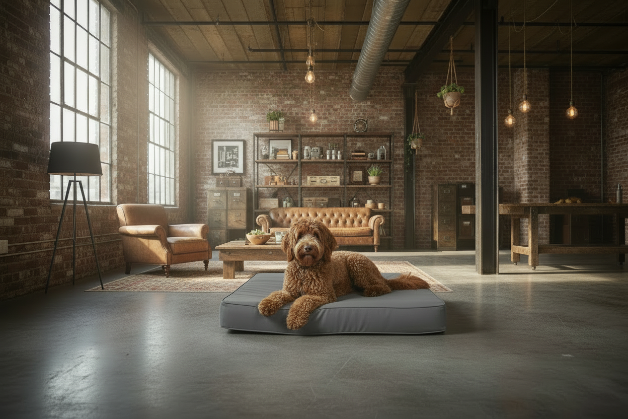 Large Orthopedic Dog Bed No Cushions - Eco Friendly & Non-Toxic